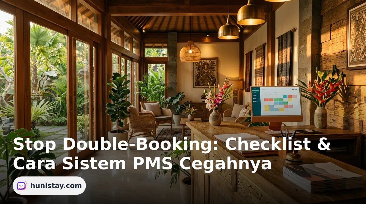 Stop Double-Booking: Checklist & Cara Sistem PMS Cegahnya