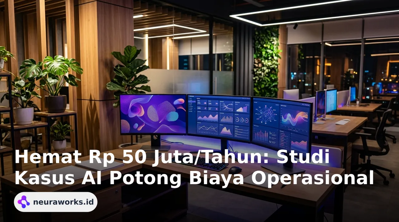 Hemat Rp 50 Juta/Tahun: Studi Kasus AI Potong Biaya Operasional