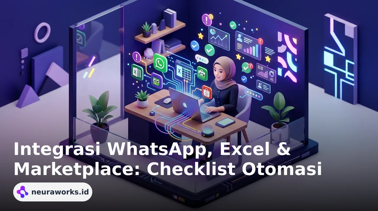 Integrasi WhatsApp, Excel & Marketplace: Checklist Otomasi