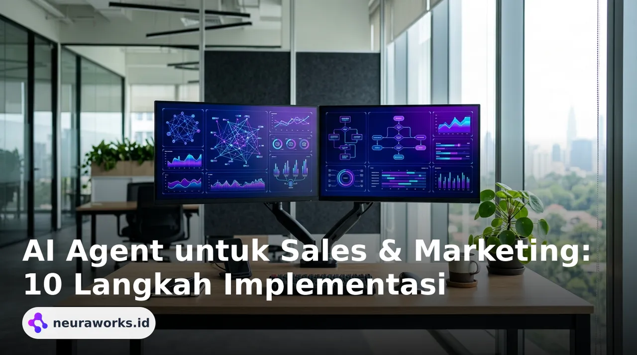 AI Agent untuk Sales & Marketing: 10 Langkah Implementasi