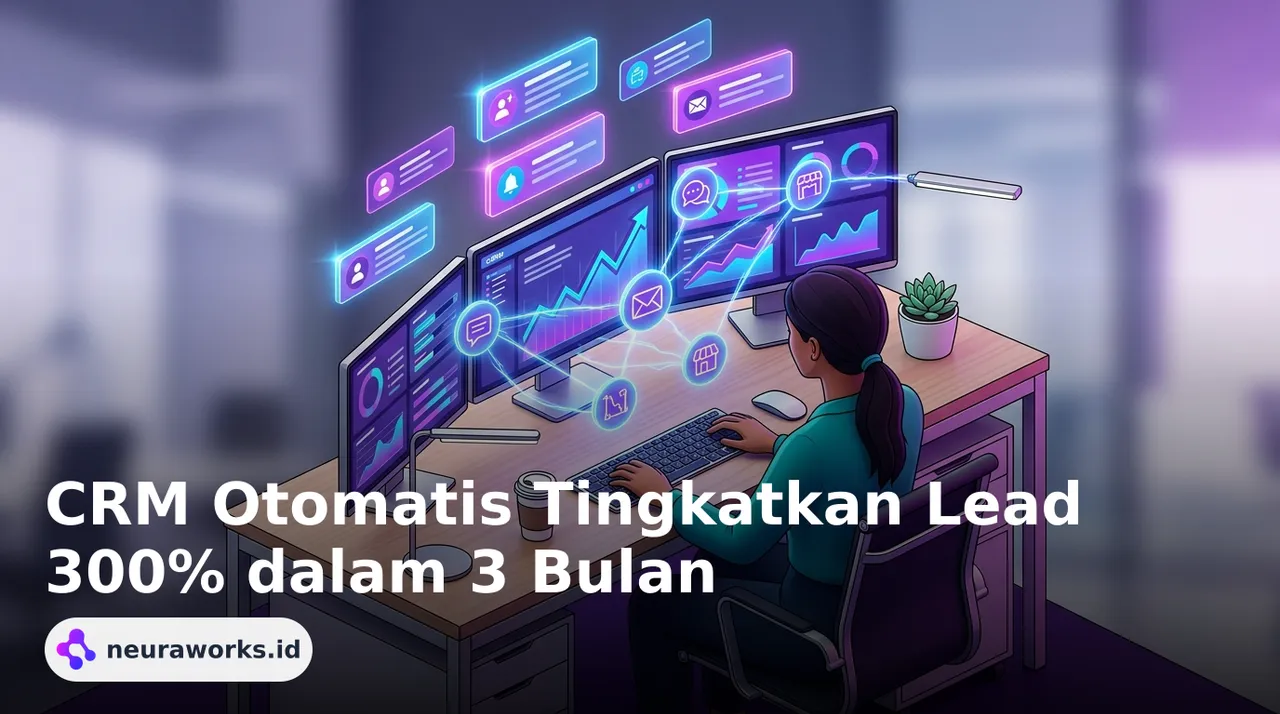 CRM Otomatis Tingkatkan Lead 300% dalam 3 Bulan