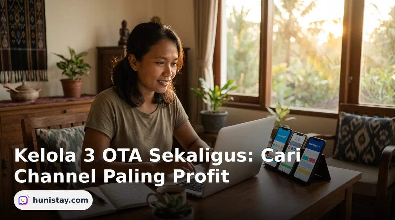 Kelola 3 OTA Sekaligus: Cari Channel Paling Profit