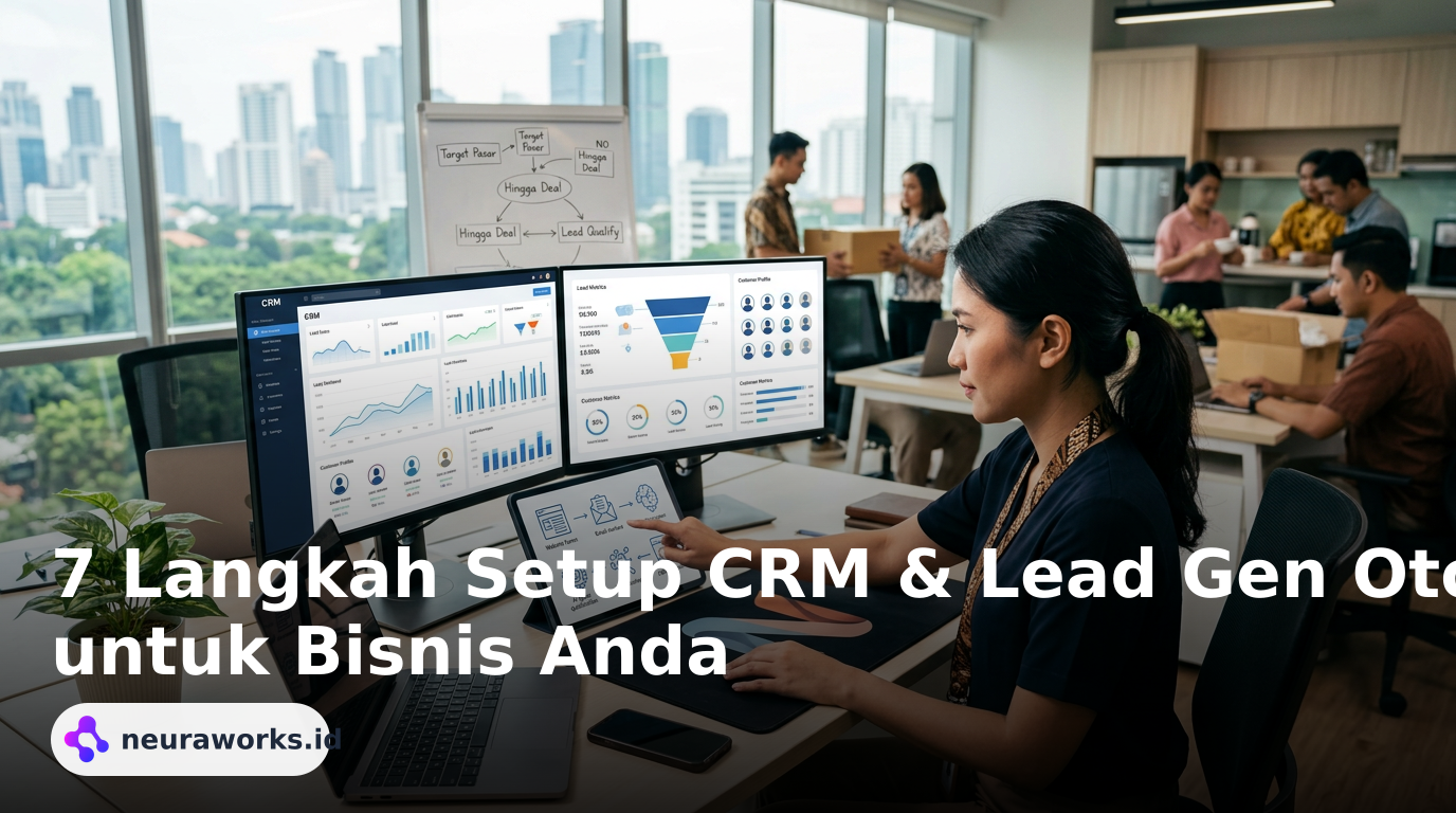 7 Langkah Setup CRM & Lead Gen Otomatis untuk Bisnis Anda