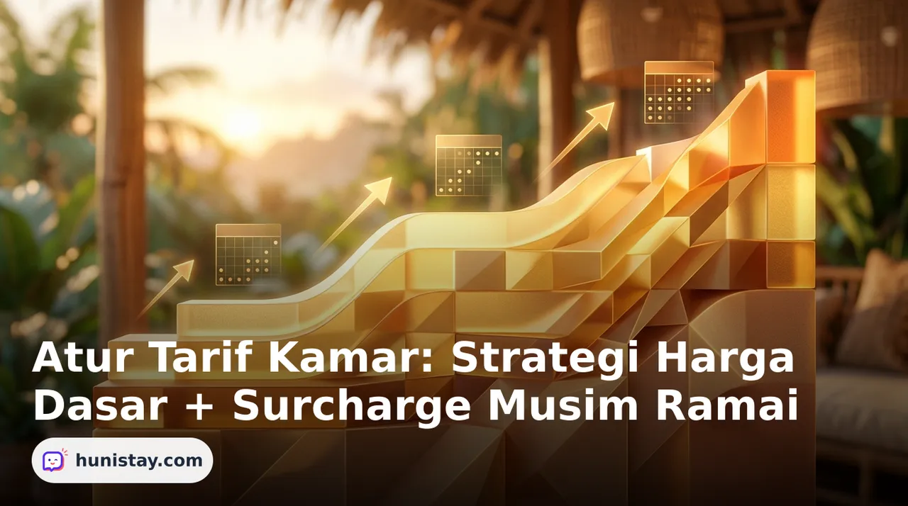 Atur Tarif Kamar: Strategi Harga Dasar + Surcharge Musim Ramai