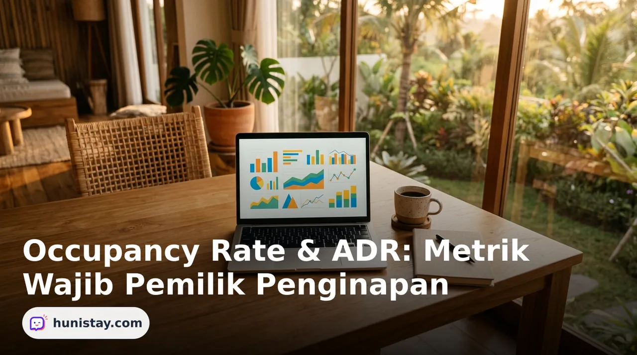 Occupancy Rate & ADR: Metrik Wajib Pemilik Penginapan