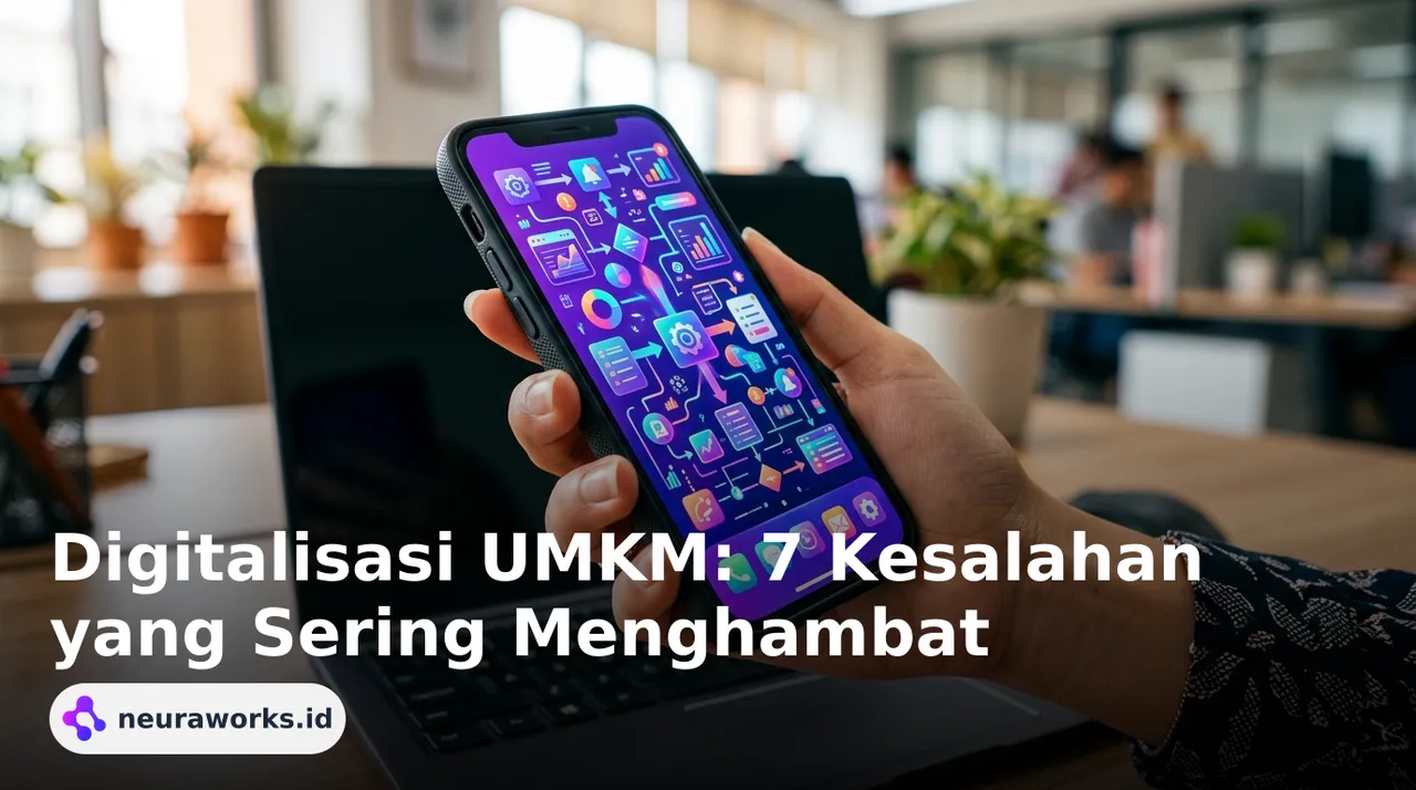Digitalisasi UMKM: 7 Kesalahan yang Sering Menghambat