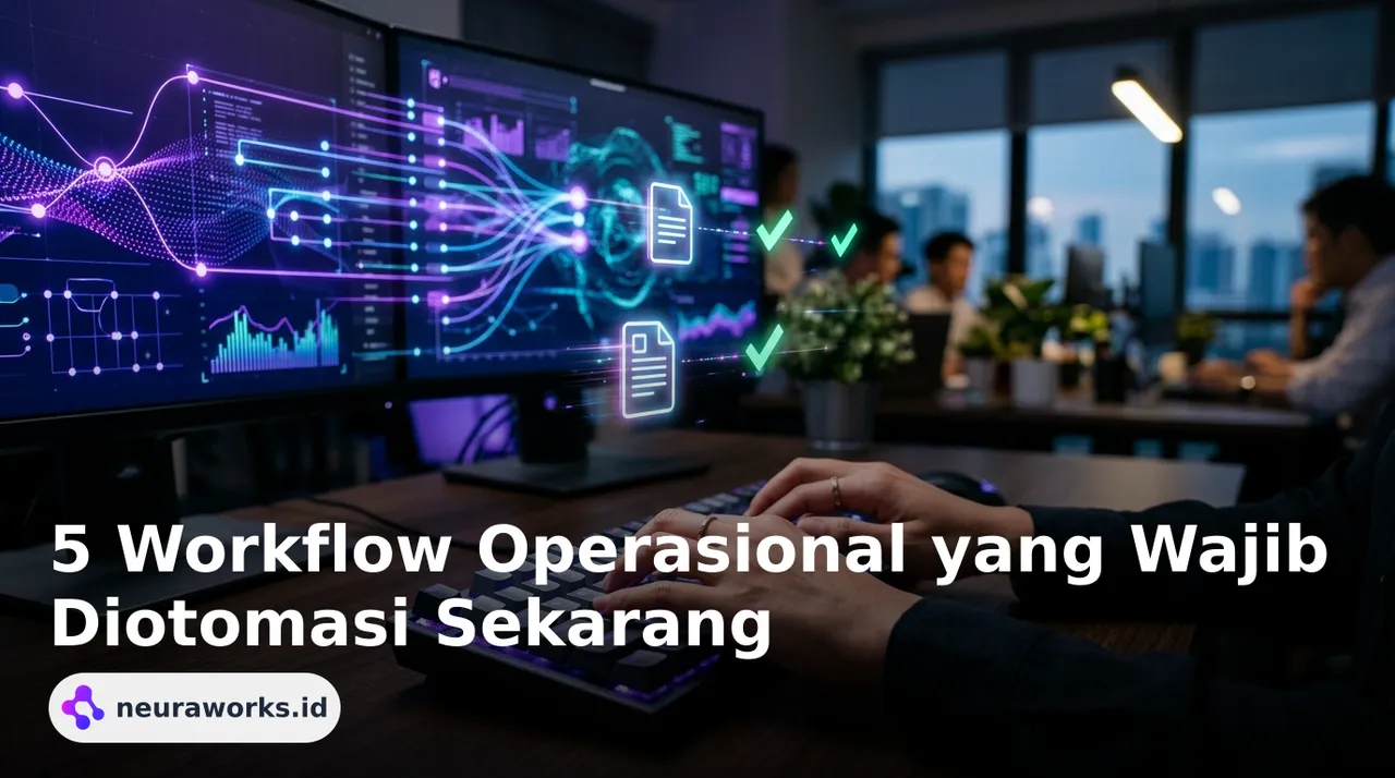 5 Workflow Operasional yang Wajib Diotomasi Sekarang