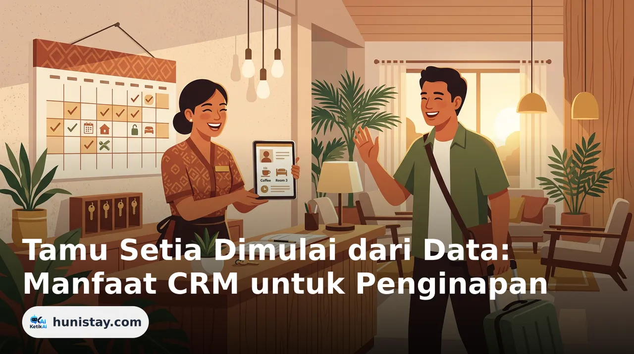 Tamu Setia Dimulai dari Data: Manfaat CRM untuk Penginapan