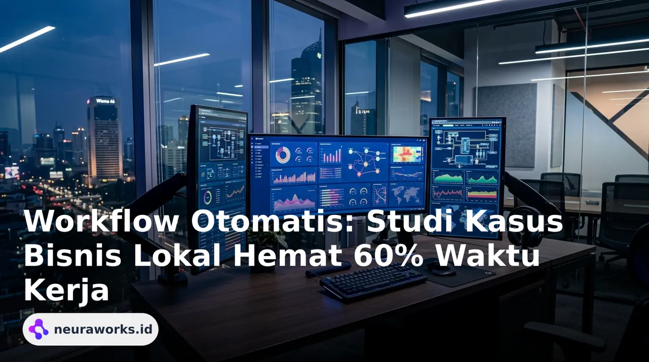 Workflow Otomatis: Studi Kasus Bisnis Lokal Hemat 60% Waktu Kerja