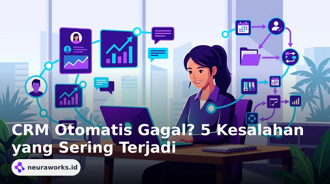 CRM Otomatis Gagal? 5 Kesalahan yang Sering Terjadi