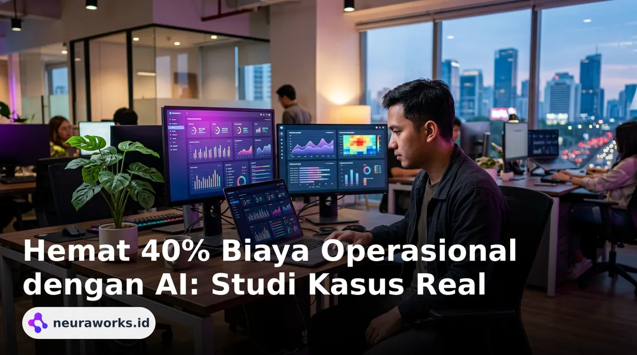 Hemat 40% Biaya Operasional dengan AI: Studi Kasus Real