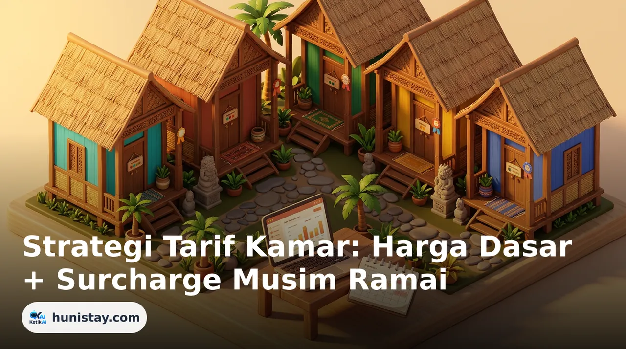 Strategi Tarif Kamar: Harga Dasar + Surcharge Musim Ramai