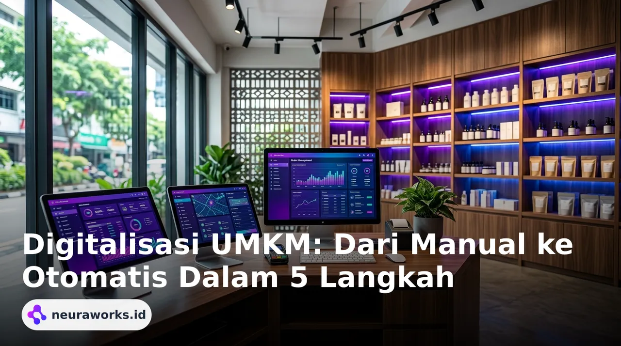 Digitalisasi UMKM: Dari Manual ke Otomatis Dalam 5 Langkah