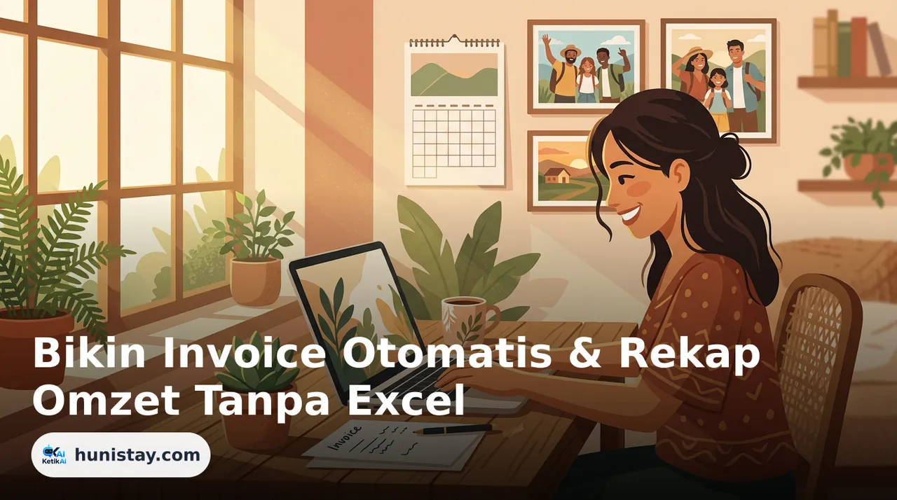 Bikin Invoice Otomatis & Rekap Omzet Tanpa Excel