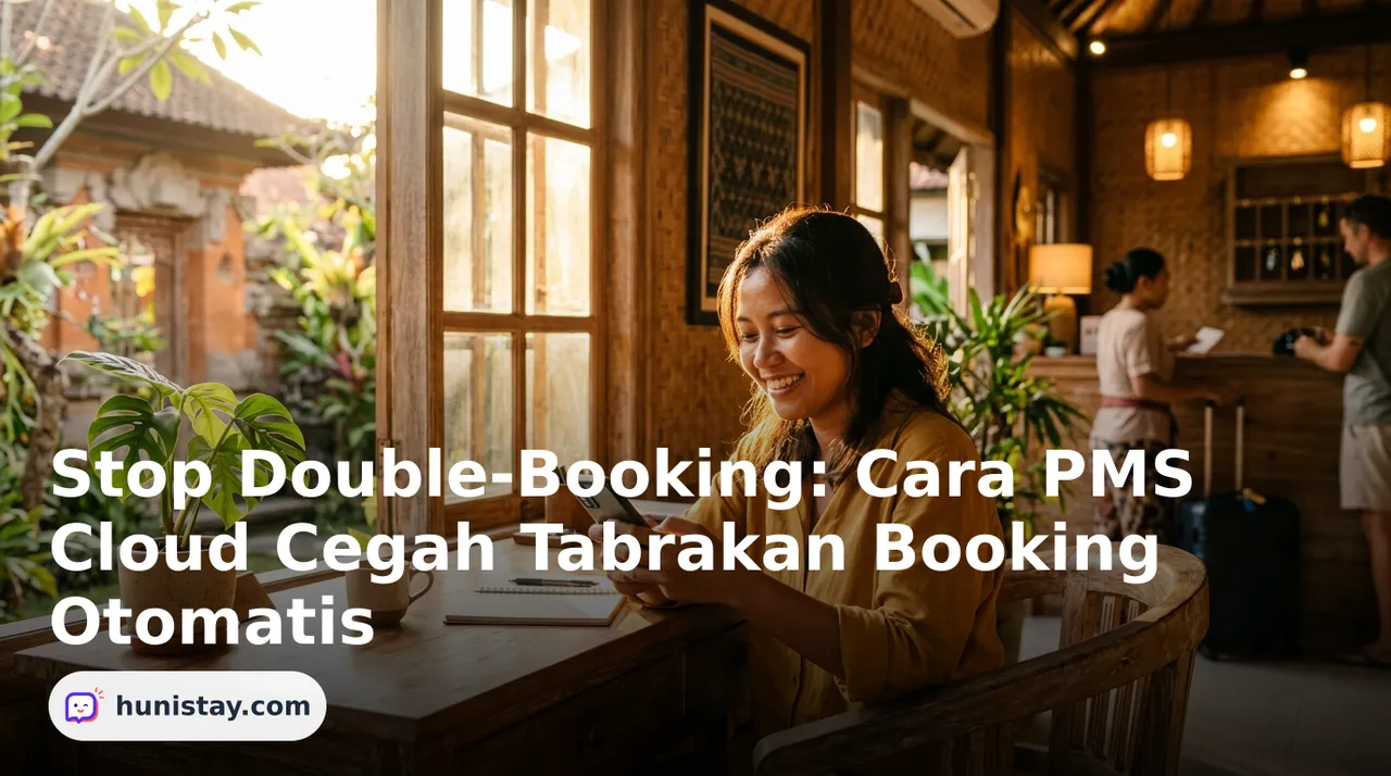 Stop Double-Booking: Cara PMS Cloud Cegah Tabrakan Booking Otomatis