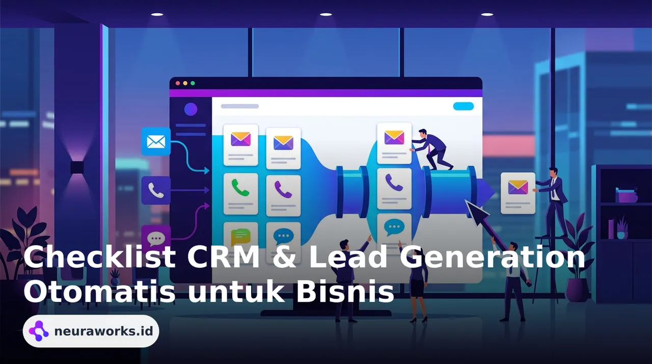 Checklist CRM & Lead Generation Otomatis untuk Bisnis