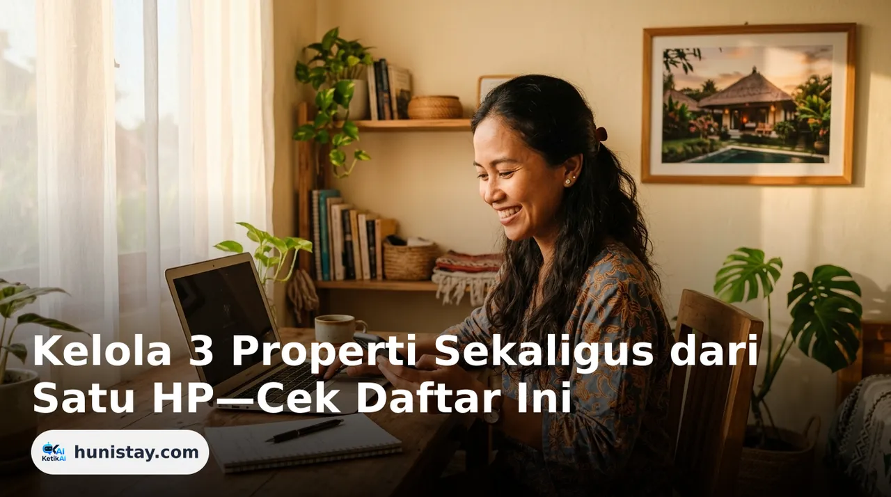 Kelola 3 Properti Sekaligus dari Satu HP—Cek Daftar Ini
