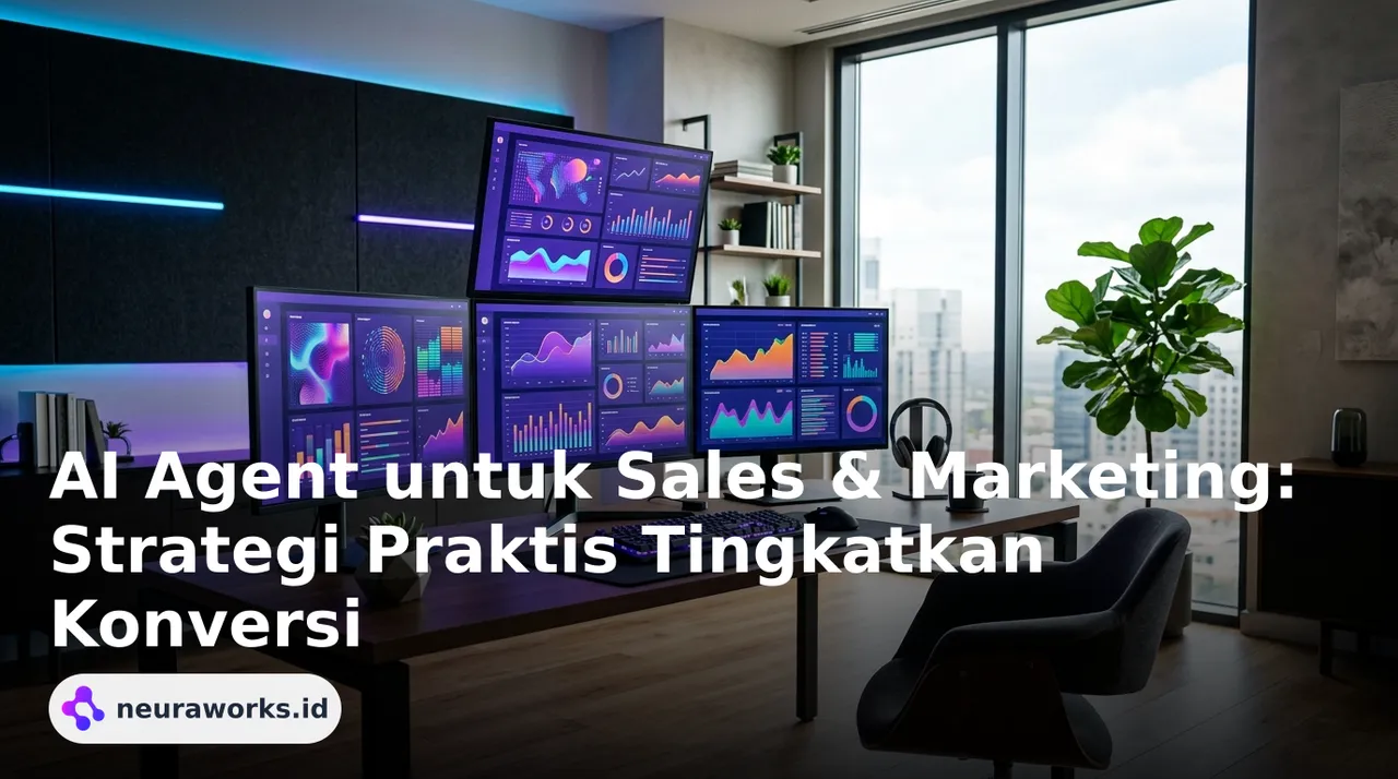 AI Agent untuk Sales & Marketing: Strategi Praktis Tingkatkan Konversi
